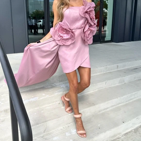 Mini Dress Pink Silk Dress Fashion Nova Lacey Satin Mini Dress Hot Pink Fashion  Nova